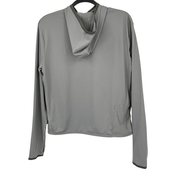 Cotopaxi Sombra Sun Hoodie Top Smoke Gray Womens Large UPF 50+ Lightweight - Picture 5 of 13